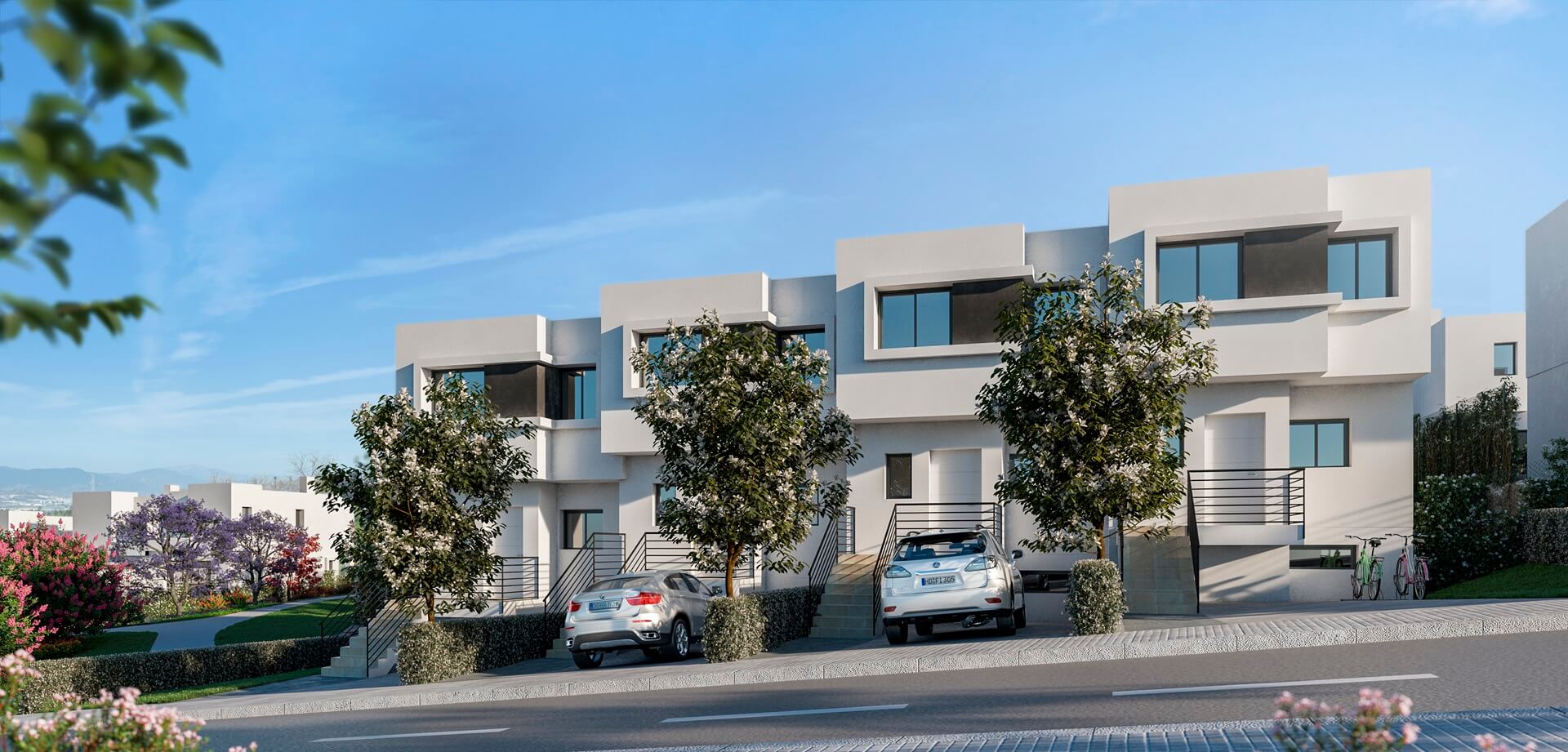 Finca Peralta Botanic Exxacon viviendas de obra nueva en Alhaurín de la Torre Málaga 2