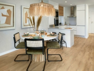 Finca Peralta Natura Exxacon chalets de obra nueva en Alhaurín de la Torre Málaga con cocina integrada