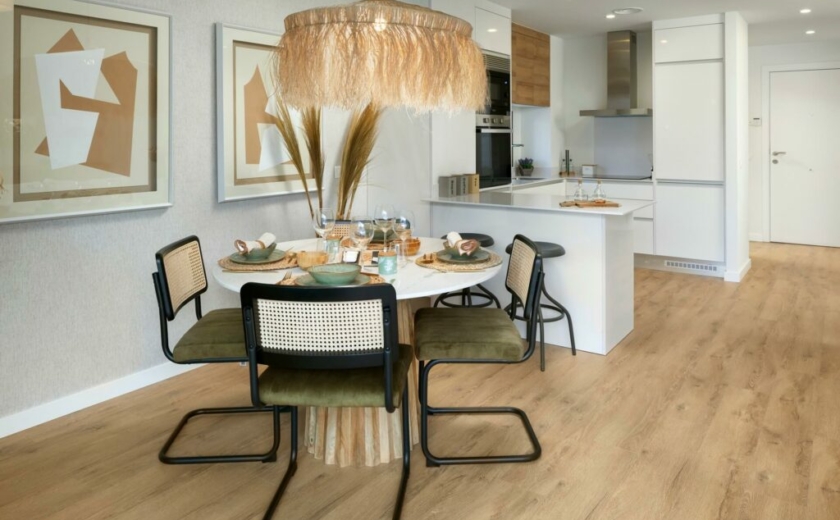 Finca Peralta Natura Exxacon chalets de obra nueva en Alhaurín de la Torre Málaga con cocina integrada