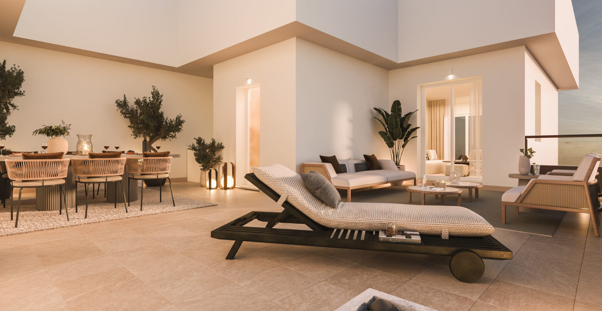 Entrenúcleos Living Panorámica es la nueva promoción de viviendas de obra nueva en Sevilla de Exxacon Smart Living