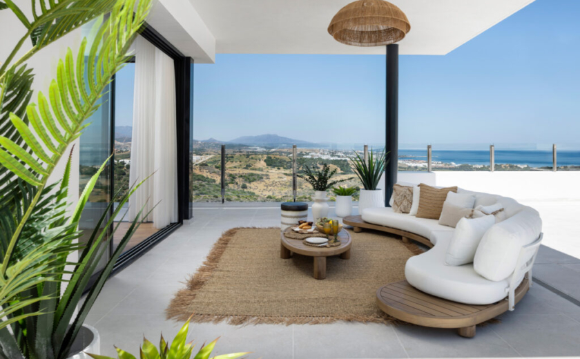 Bon Air. Vistas al mar desde la terraza del ático / Seaviews from the penthouse terrace