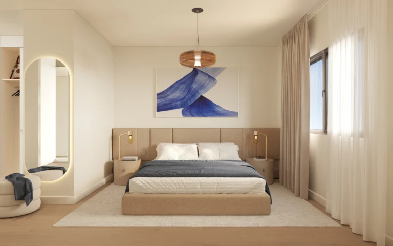Living Arganda - dormitorio
