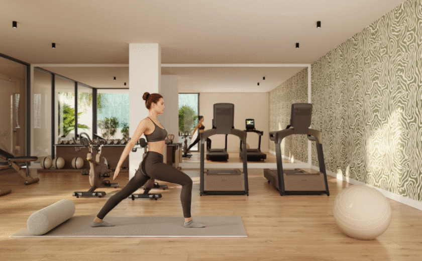 Isidora Living Las Mesas - gimnasio