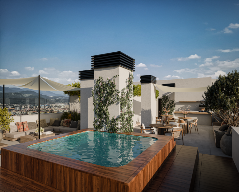 Isidora Living Las Mesas - rooftop