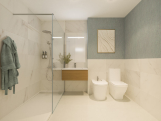Entrenúcleos Living Panorámica baño