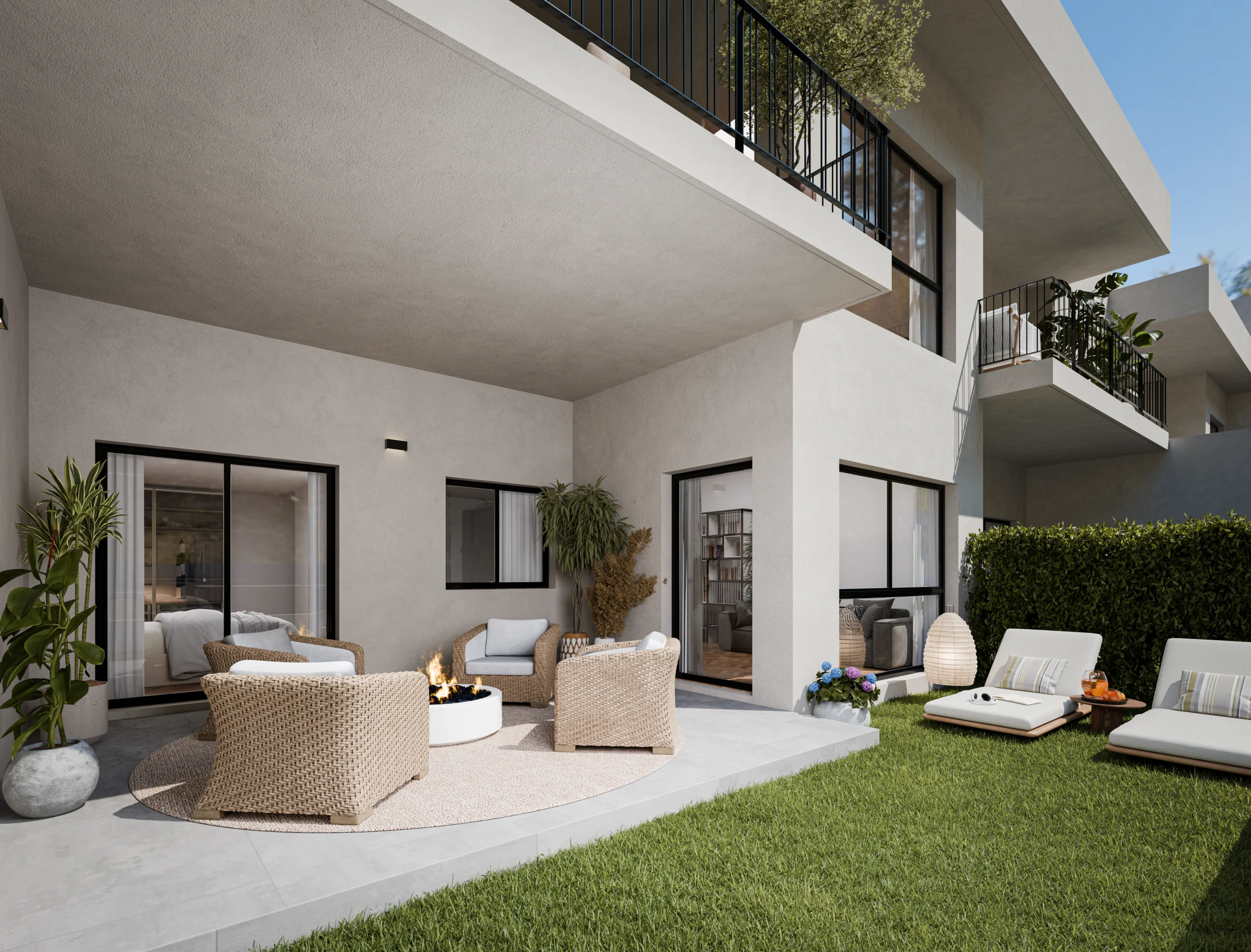 Olivara Living - jardín