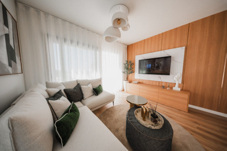 Amaranta Living piso piloto - salón