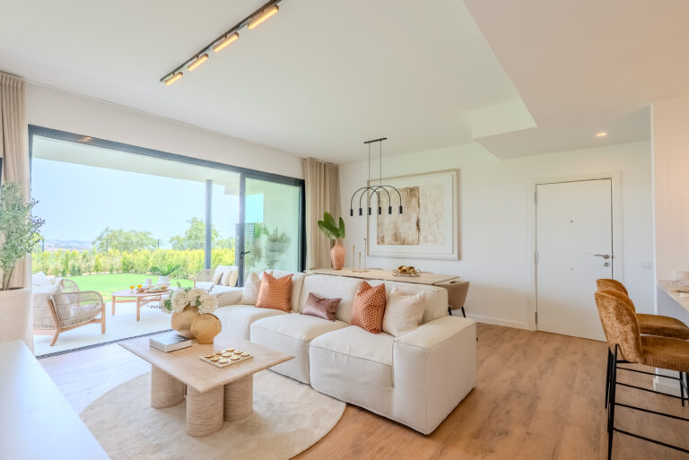 Las Terrazas de Cortesín Bon Air - salón nuevo piloto